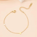 Heart Charm Bracelet