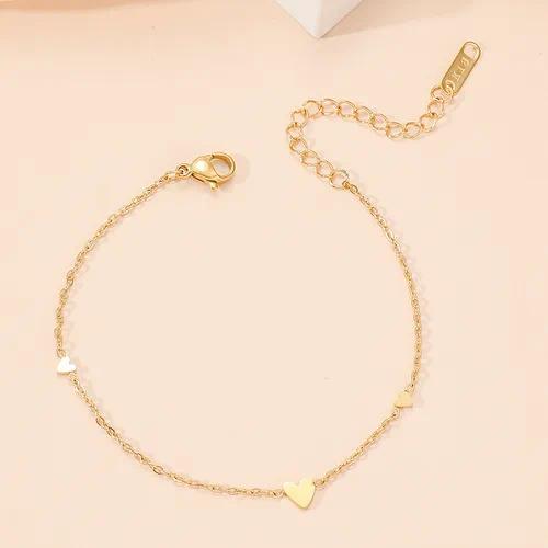 Heart Charm Bracelet