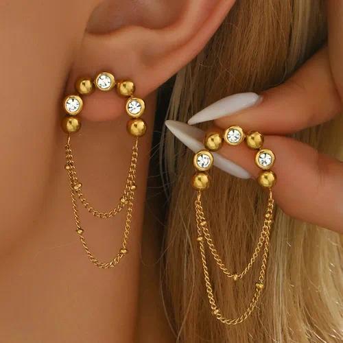 Vintage Tassel Drop Earrings
