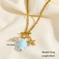 Ocean Charm Pendant Necklace