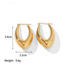 Geometric Hoop Earrings