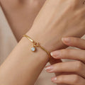 18K Gold Plated 316 Stainless Steel Geometric Bracelet - Zoene Jewels