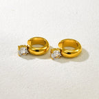 18K Gold Plated Geometric Ear Cuffs - Zoene Jewels