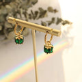 18K Gold Plated Geometric Earrings — Premium 316 Stainless Steel - Zoene Jewels