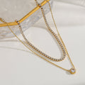 18K Gold-Plated Heart Necklace - Zoene Jewels