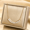 18K Gold Plated Smiley Face Choker Necklace - Zoene Jewels