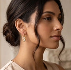 18K Gold Plated Tassel Drop Earrings - Zoene Jewels