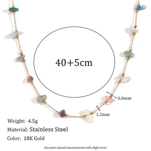 Irregular Stone Necklace