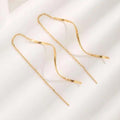 Gold Tassel Ear Threads