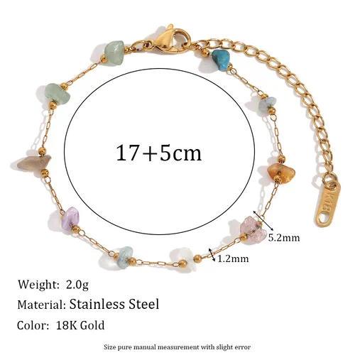 Golden Stone Necklace