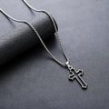 Hollow Cross Necklace