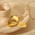 Let's Be Together Heart Locket Necklace