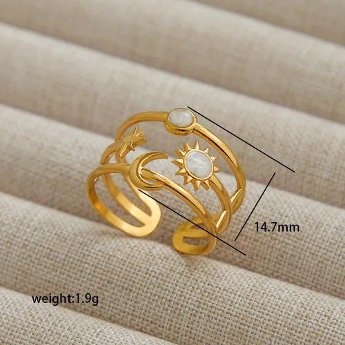 Floral Heart Ring