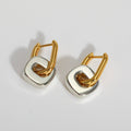 Nova Duo Link Earrings - Zoene Jewels