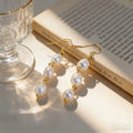 Pearla Cascade Drop Earrings - Zoene Jewels