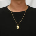 Spartan Warrior Pendant Necklace — 18K Gold Plated - Zoene Jewels